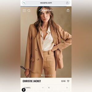 Sezane Christie Jacket